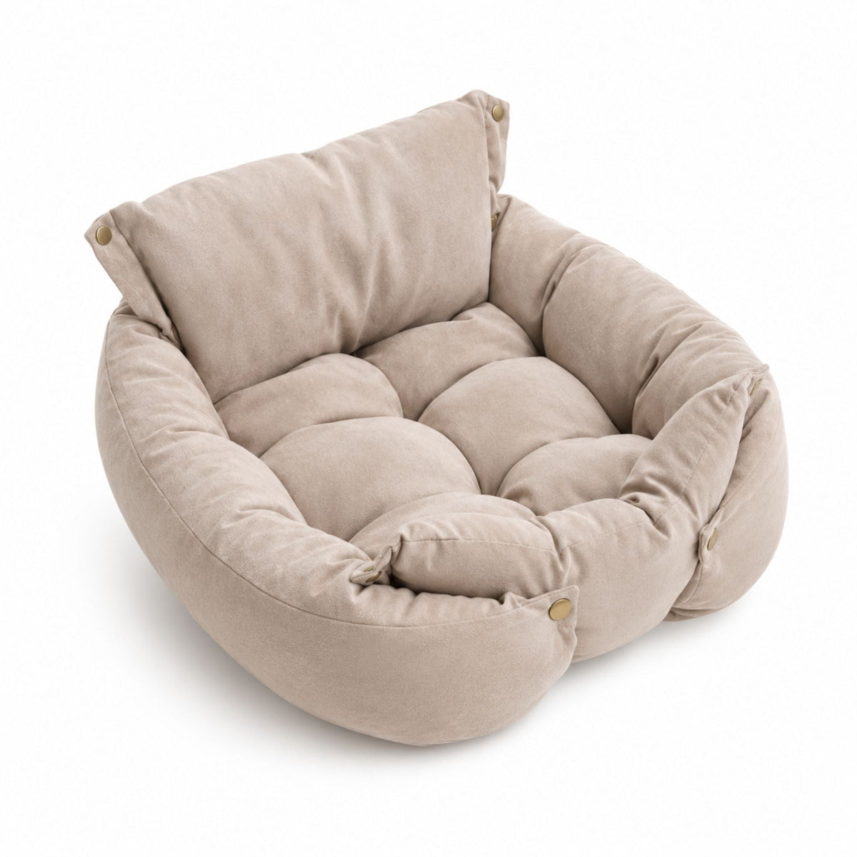 3-in-1 Convertible Plush Pet Bed for Dogs & Cats – Foldable Cushion, Sofa & Sleeping Mat