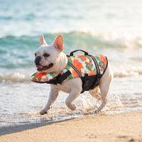 Dog Life Jacket with Padded Chin Float