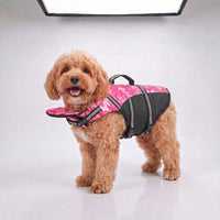Dog Life Jacket with Padded Chin Float