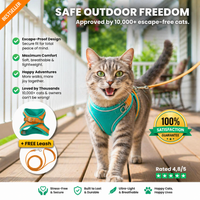 Escape-Proof Cat Harness and Leash Set