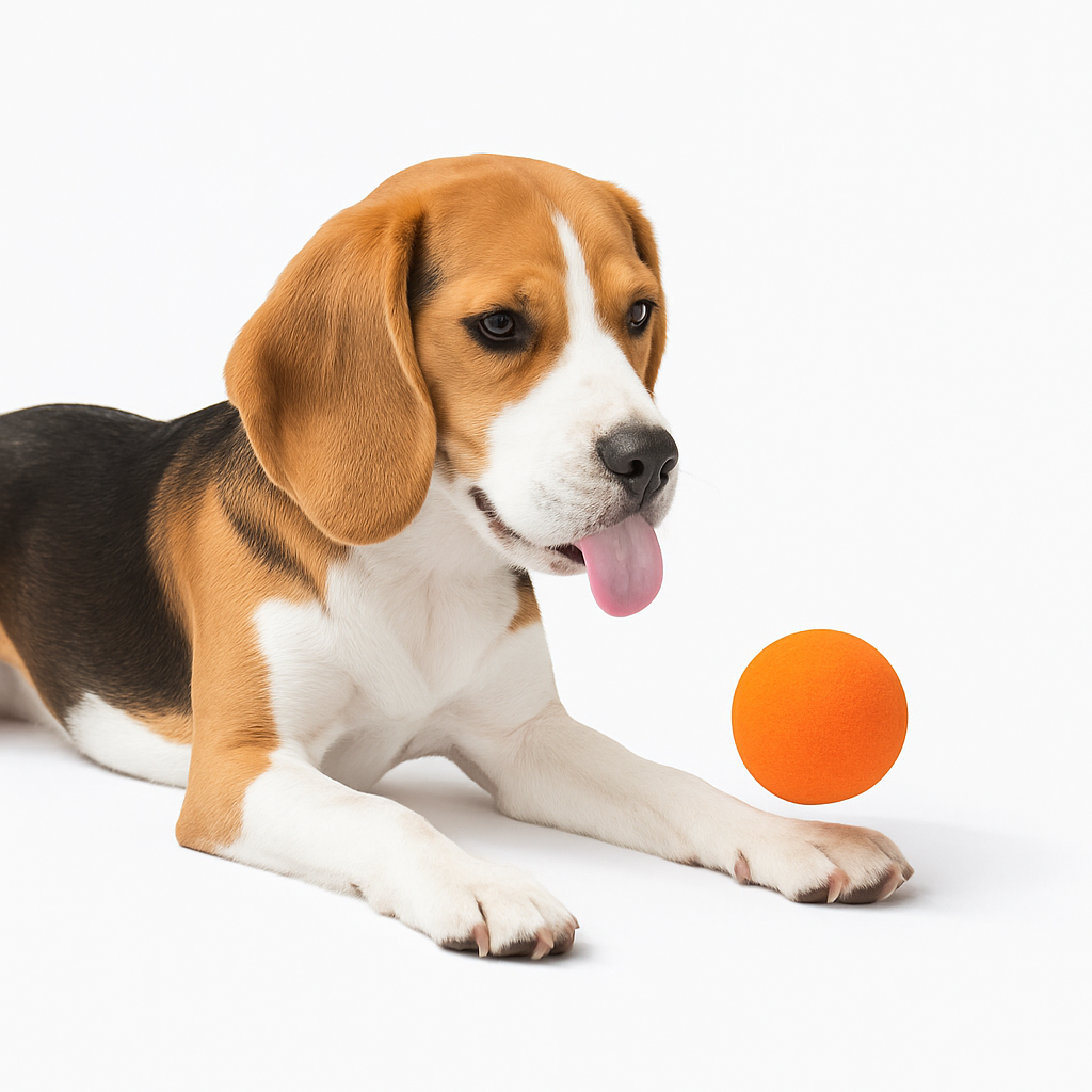 Motion-Activated Bouncing Ball Dog Toy