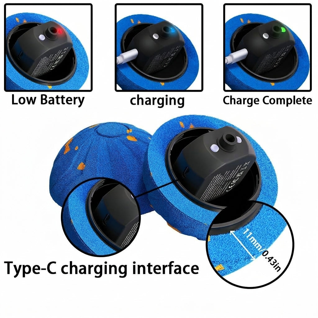 Motion-Activated Bouncing Ball Dog Toy