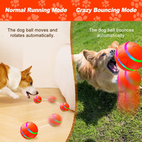 Motion-Activated Bouncing Ball Dog Toy