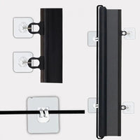 Retractable Mesh Pet Gate, No Drill Required