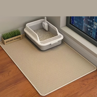Waterproof Non-Slip Cat Litter Mat – Double Layer & Easy Clean Design