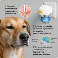 Dog Calming Diffuser for Indoor Marking and  Stress