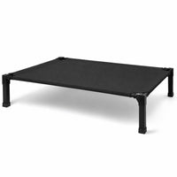 Elevated Cooling Dog and Cat Bed with Breathable Mesh and Metal Frame