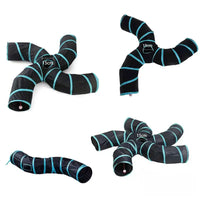 Foldable S-Shape Cat Tunnel