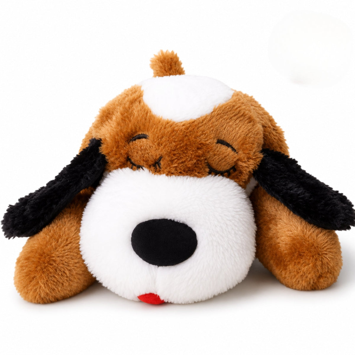 Heartbeat Plush Dog Toy for Puppies & Dogs – Soft Comfort Companion with Simulated Heartbeat for Relaxation & Sleep