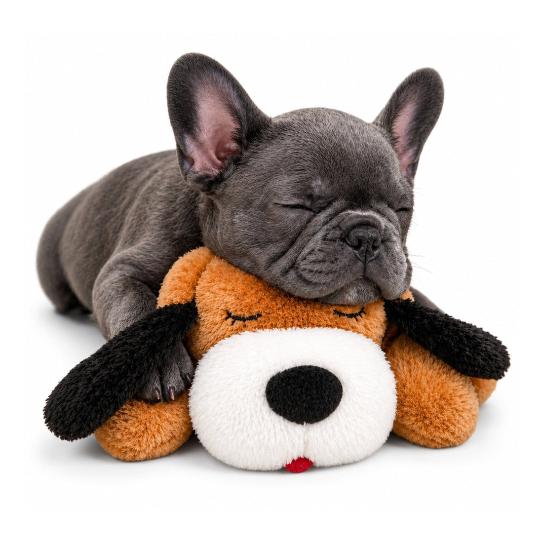 Heartbeat Plush Dog Toy for Puppies & Dogs – Soft Comfort Companion with Simulated Heartbeat for Relaxation & Sleep
