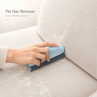 Pet Hair Remover Brush for Dog & Cat Fur on Sofas, Carpets, Clothes & Car Seats