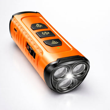 Rechargeable Ultrasonic Dog Training Device with LED Flashlight – Portable Anti Bark Deterrent