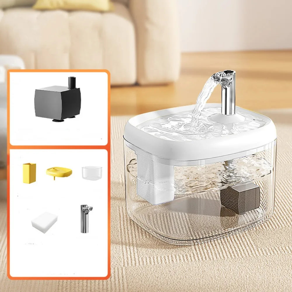 PureFlow Quiet Cat Water Fountain