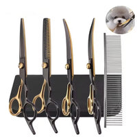 Professional Pet Grooming Scissors Kit