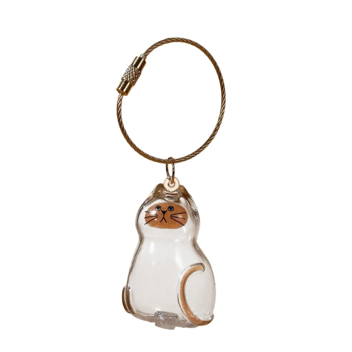 PurrCapsule Cat Hair Keepsake Keychain
