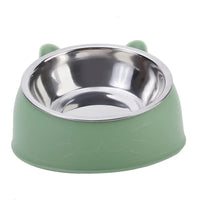 Stainless Steel Food & Water Feeder for Cats & Dogs