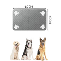 Absorbent Pet Feeding Mat – Quick Dry Dog Food & Water Bowl Mat