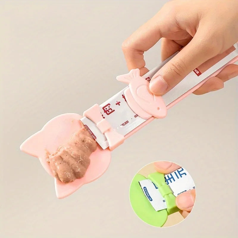 Easy-Squeeze Cat Treat Dispenser