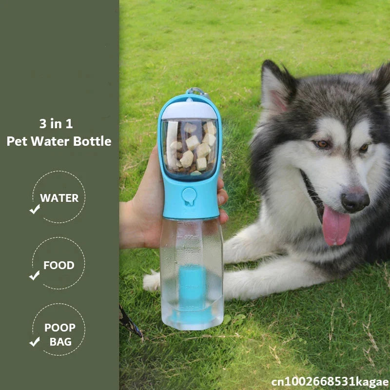 PetGo 3-in-1 Travel Bottle