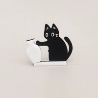 WhiskerKeeper Cat Vase Fridge Magnet