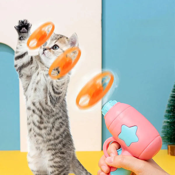 WhirlPlay Pet Flying Disc Launcher