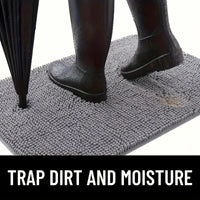 Ultra-Absorbent Muddy Paw Dog Mat