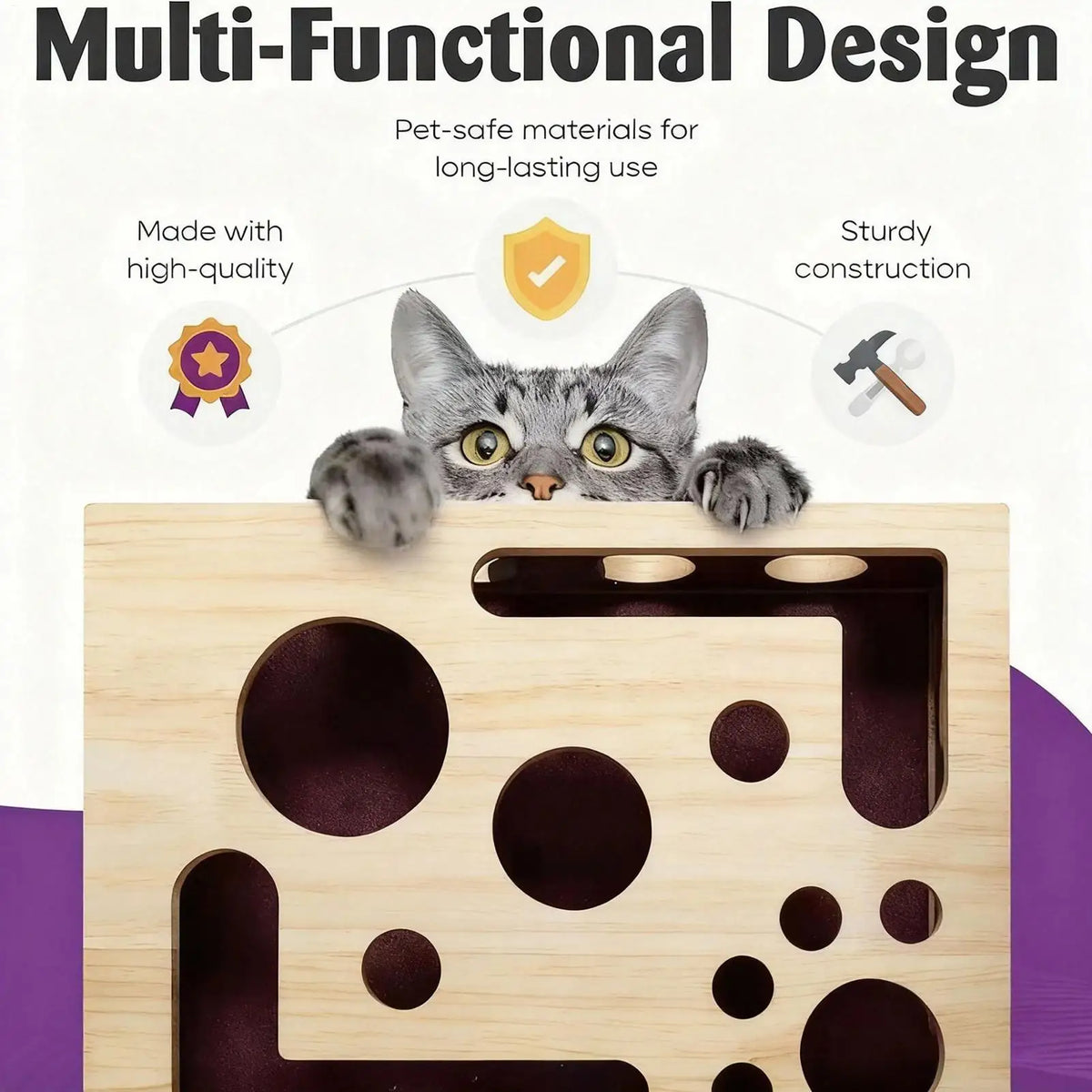 ScratchNest Cat Nail File Box