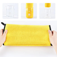 Quick Drying Dog & Cat Towels - Soft, Absorbent Fiber Towels