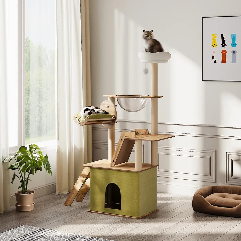 Deluxe Multi-Level Cat Tower