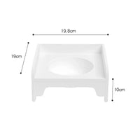 WhiskerEase Leak-Proof Cat Bowl