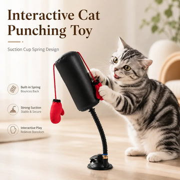 PunchPaws Interactive Cat Boxing Toy