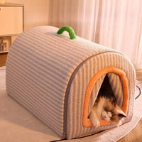 SnugNest Cozy Pet House Bed