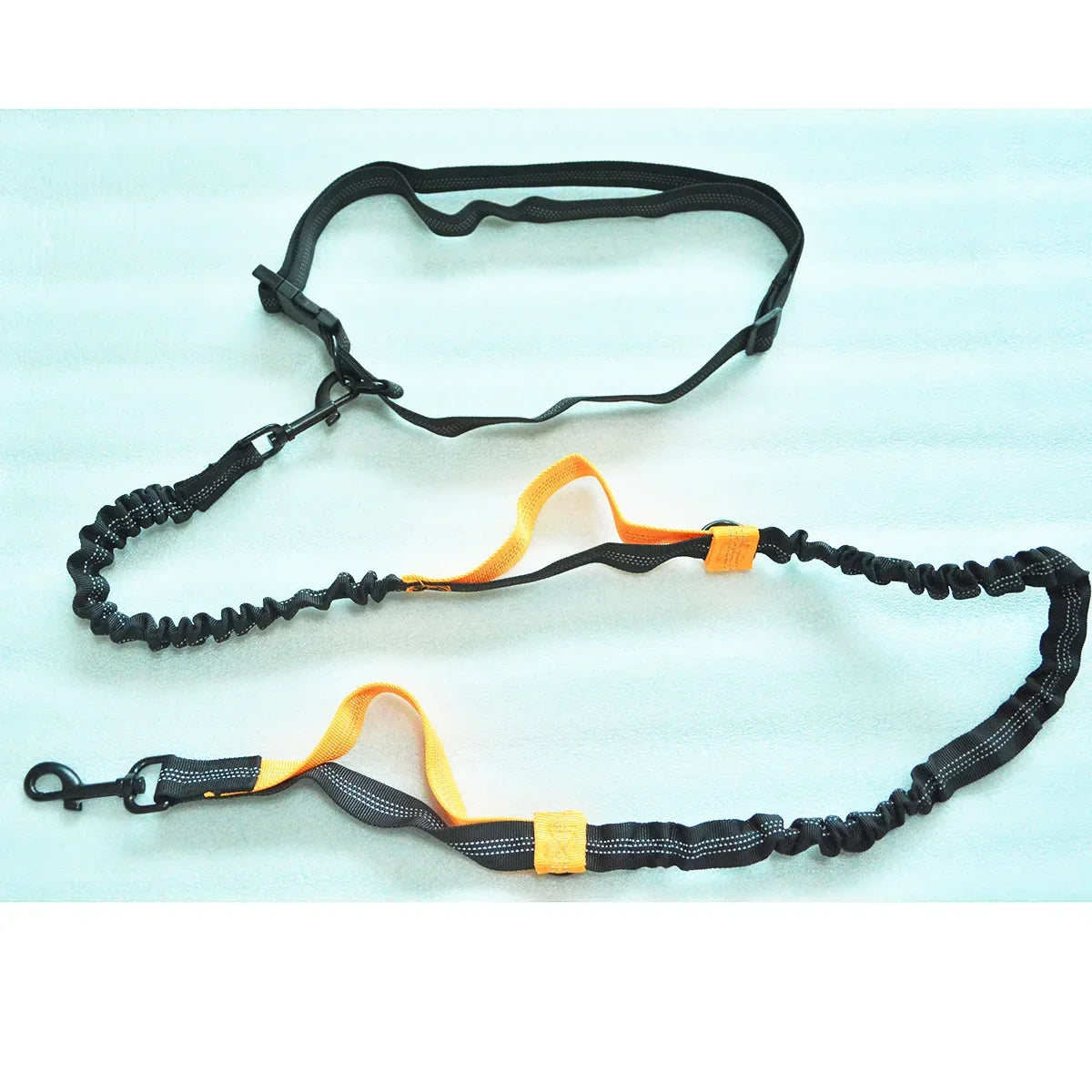 Reflective Dual-Elastic Hands-Free Dog Leash