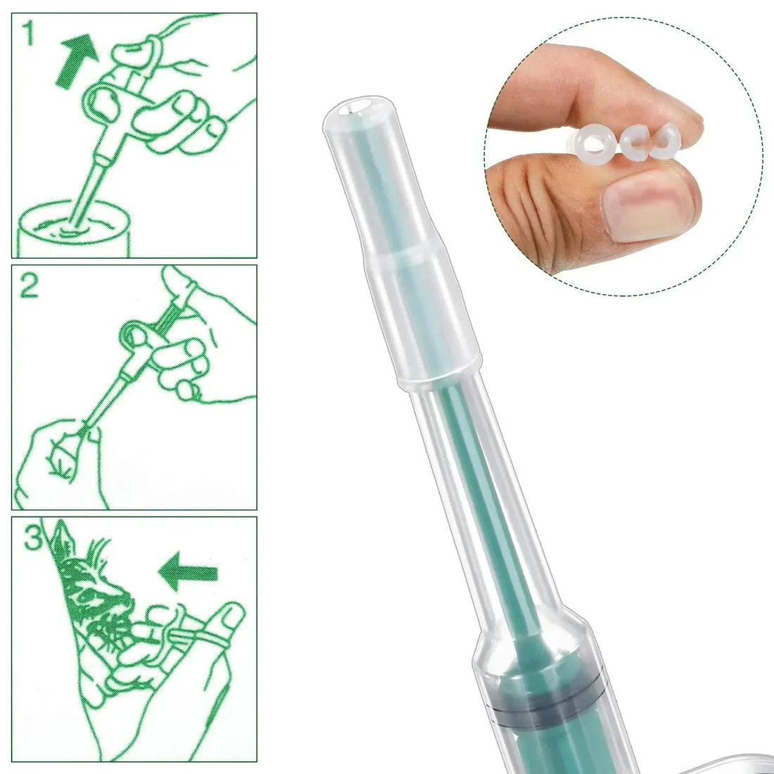 PetCare Pill Feeding Dispenser for Cats and Dogs (3pcs)