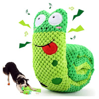 Snail Squeak & Snack Interactive Dog Toy
