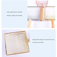 Stainless Steel Cat Litter Scoop with Wooden Handle