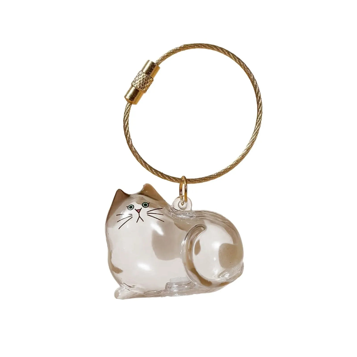 PurrCapsule Cat Hair Keepsake Keychain
