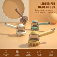 CleanPaws - 2-in-1 Pet Bath & Massage Brush