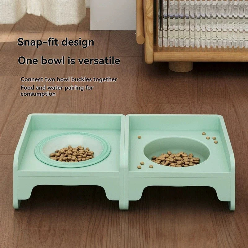 WhiskerEase Leak-Proof Cat Bowl