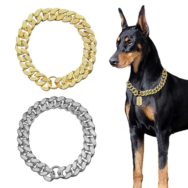 Diamond Chain Collar