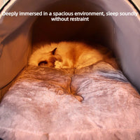 SnugNest Cozy Pet House Bed