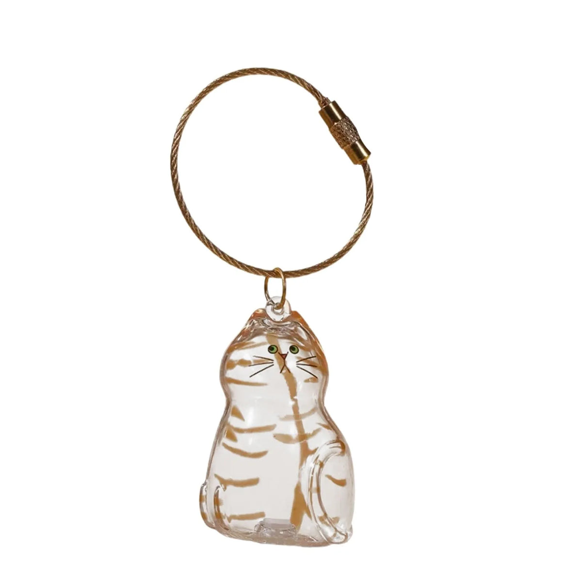 PurrCapsule Cat Hair Keepsake Keychain