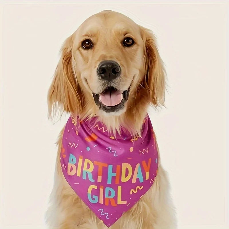 Dog Birthday Bandana