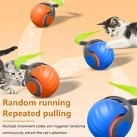 WhiskerChase Smart Rolling Cat Ball