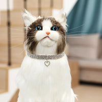 Elegant Rhinestone Pet Collar
