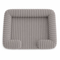 Dog Bed Supportive Memory Foam – Plush Calming Pet Sofa with Removable Washable Cover and Non-Slip Base for Small Medium Large Dogs