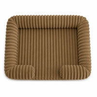 Dog Bed Supportive Memory Foam – Plush Calming Pet Sofa with Removable Washable Cover and Non-Slip Base for Small Medium Large Dogs