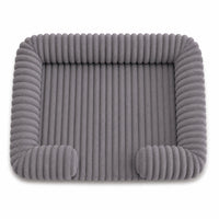Dog Bed Supportive Memory Foam – Plush Calming Pet Sofa with Removable Washable Cover and Non-Slip Base for Small Medium Large Dogs
