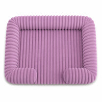 Dog Bed Supportive Memory Foam – Plush Calming Pet Sofa with Removable Washable Cover and Non-Slip Base for Small Medium Large Dogs