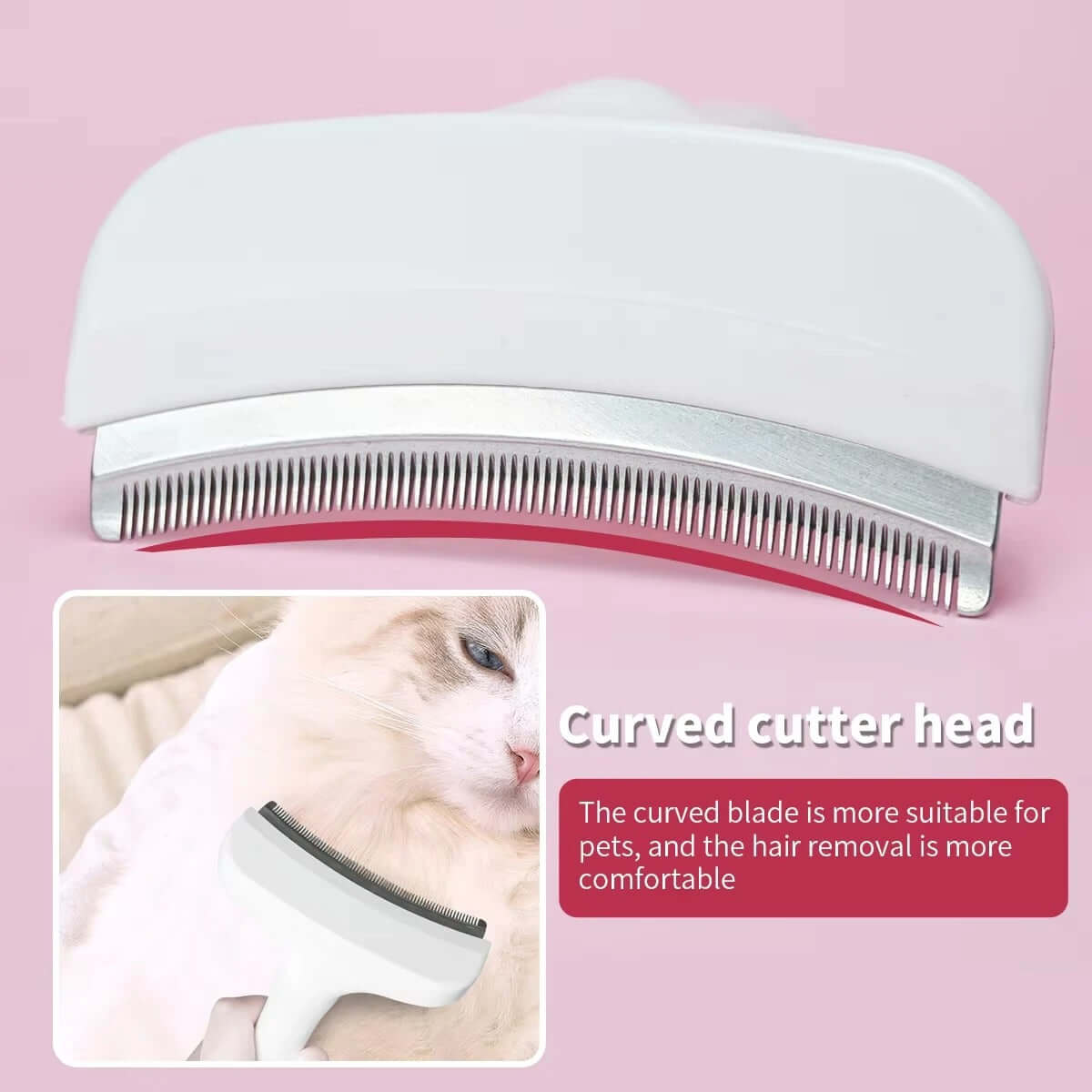 PawCurve™ Pro Deshedding Comb
